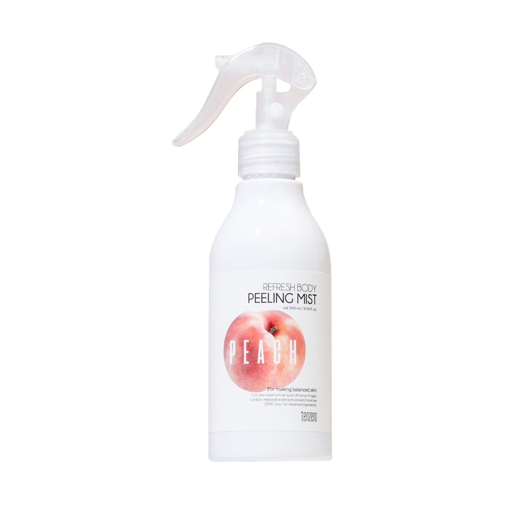 Освіжальний пілінг-міст для тіла Tenzero Refresh Body Peeling Mist Peach, 300 мл